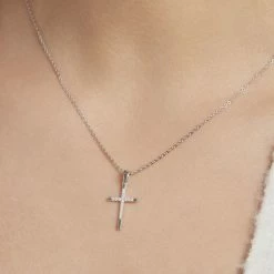 Histoire D'Or Collier Chirsta Argent Blanc Oxyde De Zirconium -Colliers Fantaisie Soldes FACFBZW0QX model1