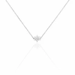 Histoire D'Or Collier Cyriac Argent Blanc Oxyde De Zirconium