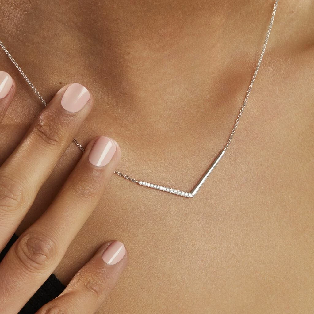 Histoire D'Or Collier Emea Argent Blanc Oxyde De Zirconium 4 Histoire D'Or Collier Emea Argent Blanc Oxyde De Zirconium – Image 4