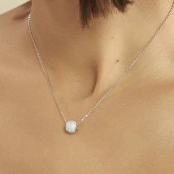 Histoire D'Or Collier Marie-ombeline Argent Blanc Oxyde De Zirconium 7 Histoire D'Or Collier Marie-ombeline Argent Blanc Oxyde De Zirconium -Colliers Fantaisie Soldes FACFBZW13S model1