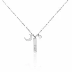 Histoire D'Or Collier Dreaming Argent Blanc Oxyde De Zirconium