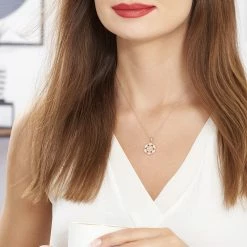 Histoire D'Or Collier Enoch Argent Blanc Oxyde De Zirconium -Colliers Fantaisie Soldes FACFBZW17F model0