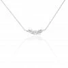 Histoire D'Or Collier Cesarine Argent Blanc Oxyde De Zirconium