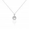 Histoire D'Or Collier Hacena Argent Blanc Oxyde De Zirconium