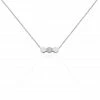 Histoire D'Or Collier Onaissa Argent Blanc Oxyde De Zirconium