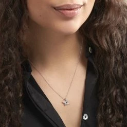 Histoire D'Or Collier Axella Argent Blanc Oxyde De Zirconium -Colliers Fantaisie Soldes FACFBZW1E5 model1