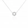 Histoire D'Or Collier Elvera Argent Blanc Oxyde De Zirconium