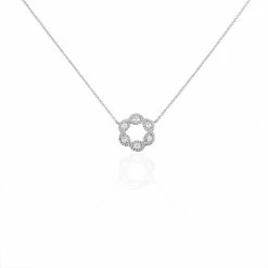 Histoire D'Or Collier Elvera Argent Blanc Oxyde De Zirconium