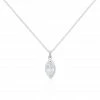 Histoire D'Or Collier Arone Argent Blanc Oxyde De Zirconium