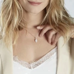 Histoire D'Or Collier Arone Argent Blanc Oxyde De Zirconium -Colliers Fantaisie Soldes FACFBZW1KX model1