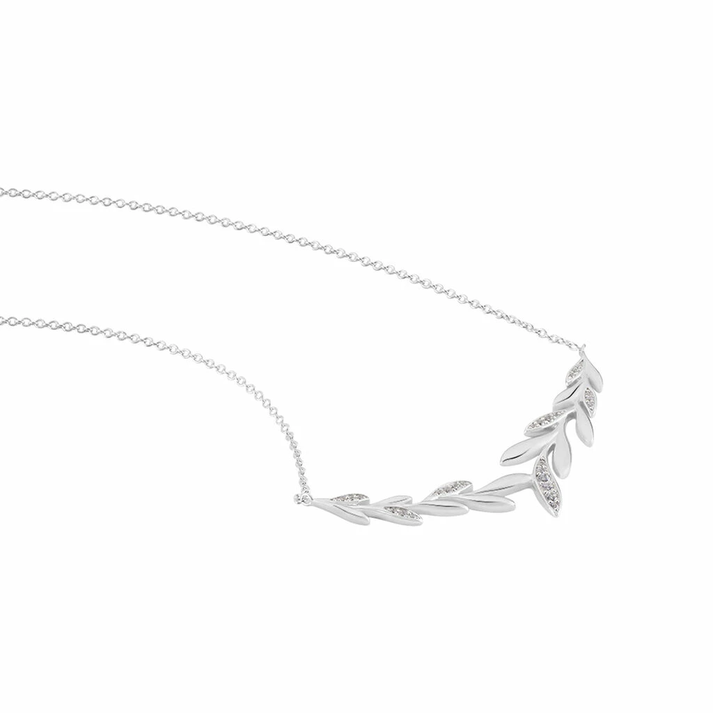 Histoire D'Or Collier Andeol Argent Blanc Oxyde De Zirconium 2 Histoire D'Or Collier Andeol Argent Blanc Oxyde De Zirconium – Image 2