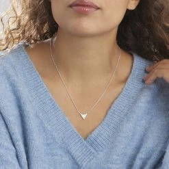 Histoire D'Or Collier Moric Argent Blanc Oxyde De Zirconium Nacre -Colliers Fantaisie Soldes FACFBZW1MA model0