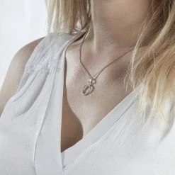 Histoire D'Or Collier Grâces Argent Blanc Oxyde De Zirconium -Colliers Fantaisie Soldes FACFBZW1NB model1