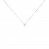 Histoire D'Or Collier Germinie Argent Blanc Oxyde De Zirconium