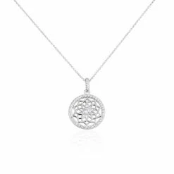 Histoire D'Or Collier Argent Calimero Oxyde