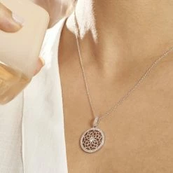 Histoire D'Or Collier Argent Calimero Oxyde -Colliers Fantaisie Soldes FACFBZW1NX model1