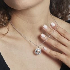 Histoire D'Or Colliet Larry Argent Oxydes De Zirconium 7 Histoire D'Or Colliet Larry Argent Oxydes De Zirconium -Colliers Fantaisie Soldes FACFBZW1PH model1