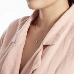 Histoire D'Or Collier Cadfan Argent Oxyde -Colliers Fantaisie Soldes FACFBZW1PW model1