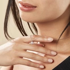 Histoire D'Or Collier Argent Victorin Oxydes De Zirconium -Colliers Fantaisie Soldes FACFBZW1Q6 model1