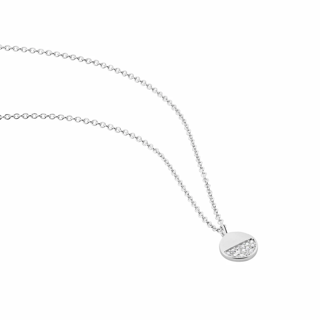 Histoire D'Or Collier Argent Viviano Oxydes De Zirconium 2 Histoire D'Or Collier Argent Viviano Oxydes De Zirconium – Image 2