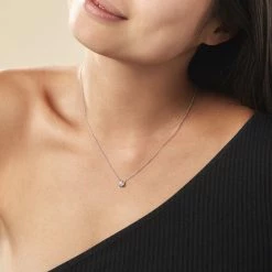 Histoire D'Or Collier Argent Laureano Oxydes De Zirconium -Colliers Fantaisie Soldes FACFBZW1QG model0