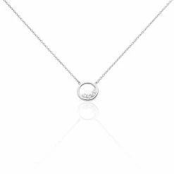 Histoire D'Or Collier Argent Vivence Oxydes De Zirconium