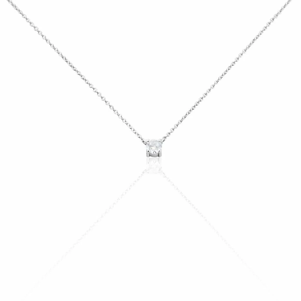 Histoire D'Or Collier Argent Lylwenn Oxydes De Zirconium 1 Histoire D'Or Collier Argent Lylwenn Oxydes De Zirconium