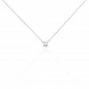 Histoire D'Or Collier Argent Blanc Lylwenn Oxyde De Zirconium