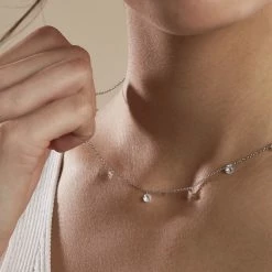 Histoire D'Or Collier Argent Collie Argent Blanc Oxyde 7 Histoire D'Or Collier Argent Collie Argent Blanc Oxyde -Colliers Fantaisie Soldes FACFBZW1QN model1