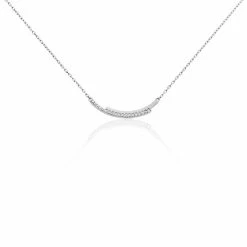 Histoire D'Or Collier Benoit-joseph Argent Oxyde De Zirconium