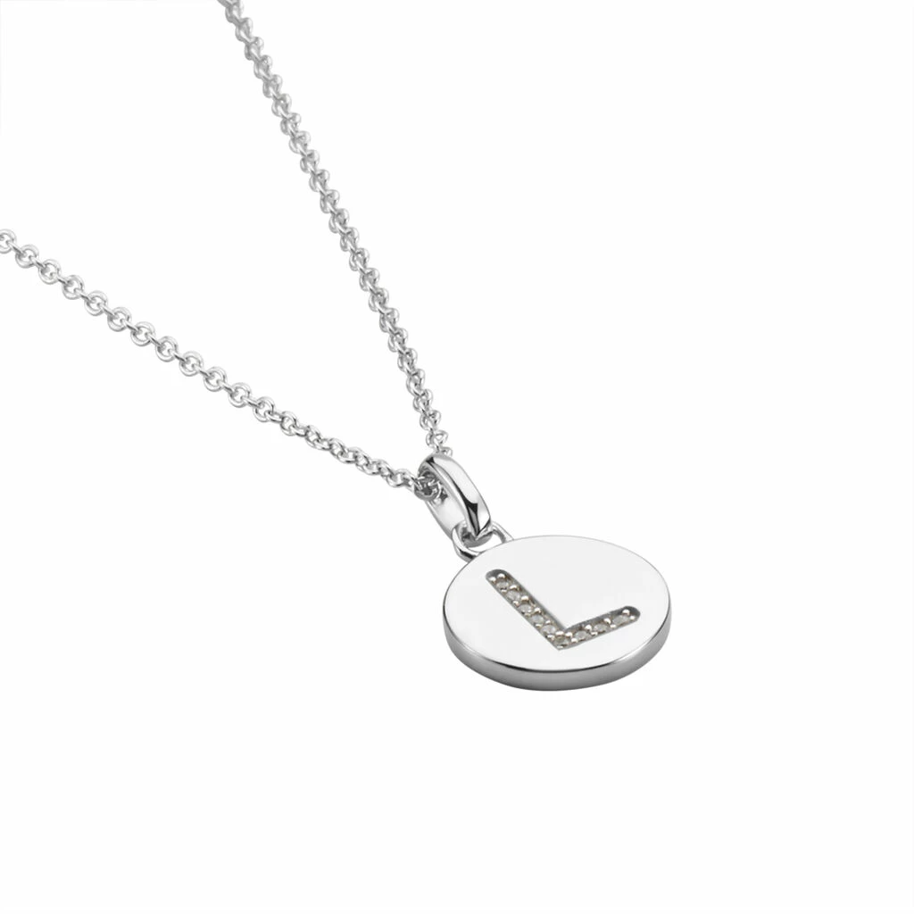 Histoire D'Or Collier Argent Eugenien Oxydes De Zirconium 2 Histoire D'Or Collier Argent Eugenien Oxydes De Zirconium – Image 2