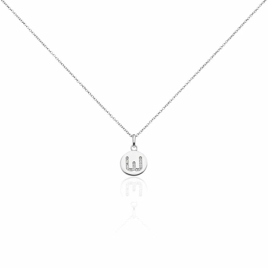 Histoire D'Or Collier Argent Eugenien Oxydes De Zirconium 1 Histoire D'Or Collier Argent Eugenien Oxydes De Zirconium