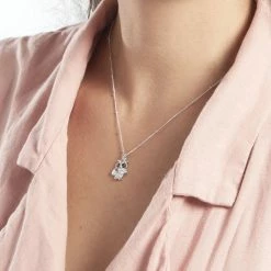 Histoire D'Or Collier Argent Trine Oxydes De Zirconium 6 Histoire D'Or Collier Argent Trine Oxydes De Zirconium -Colliers Fantaisie Soldes FACFBZW1TC model0