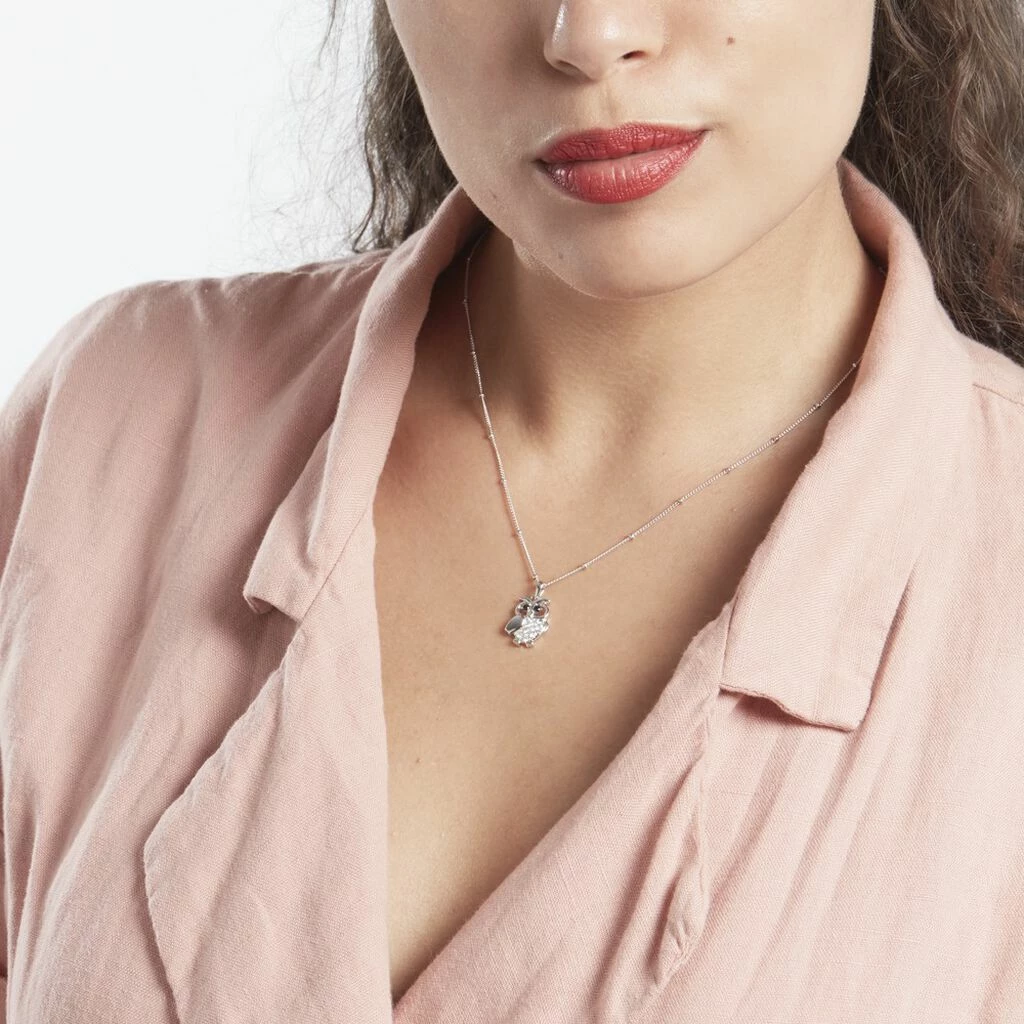 Histoire D'Or Collier Argent Trine Oxydes De Zirconium 4 Histoire D'Or Collier Argent Trine Oxydes De Zirconium – Image 4