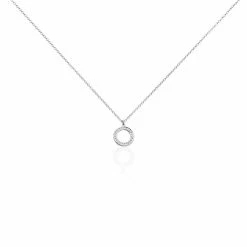Histoire D'Or Collier Prisco Argent Oxyde De Zirconium
