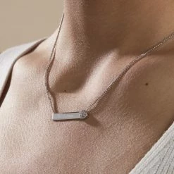 Histoire D'Or Collier Argent Rosule Oxydes De Zirconium -Colliers Fantaisie Soldes FACFBZW1UV model1