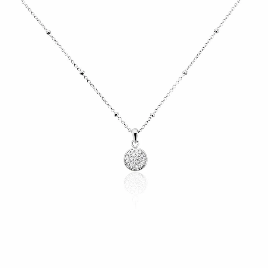 Histoire D'Or Collier Pascalin Argent Blanc Oxyde De Zirconium 1 Histoire D'Or Collier Pascalin Argent Blanc Oxyde De Zirconium