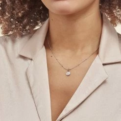 Histoire D'Or Collier Pascalin Argent Blanc Oxyde De Zirconium 7 Histoire D'Or Collier Pascalin Argent Blanc Oxyde De Zirconium -Colliers Fantaisie Soldes FACFBZW1VX model1