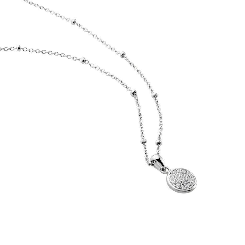 Histoire D'Or Collier Pascalin Argent Blanc Oxyde De Zirconium 2 Histoire D'Or Collier Pascalin Argent Blanc Oxyde De Zirconium – Image 2