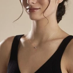 Histoire D'Or Collier Nylon Argent Blanc Oxyde -Colliers Fantaisie Soldes FACFBZW1W2 model0