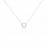 Histoire D'Or Collier Argent Blanc Ferenc Oxydes De Zirconium