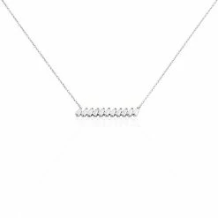 Histoire D'Or Collier Argent Blanc Joceius Oxydes De Zirconium