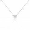 Histoire D'Or Collier Argent Blanc Turin Oxydes De Zirconium