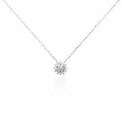 Histoire D'Or Collier Argent Blanc Maximille Oxydes De Zirconium
