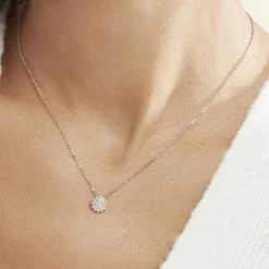 Histoire D'Or Collier Argent Blanc Maximille Oxydes De Zirconium -Colliers Fantaisie Soldes FACFBZW1YQ model1