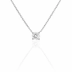 Histoire D'Or Collier Kariane Argent Blanc Oxyde De Zirconium