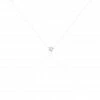 Histoire D'Or Collier Nylon Argent Blanc Oxyde De Zirconium
