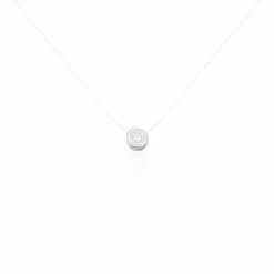 Histoire D'Or Collier Naisha Argent Blanc Oxyde De Zirconium