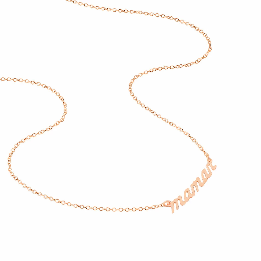 Histoire D'Or Collier Mendi Argent Rose 2 Histoire D'Or Collier Mendi Argent Rose – Image 2