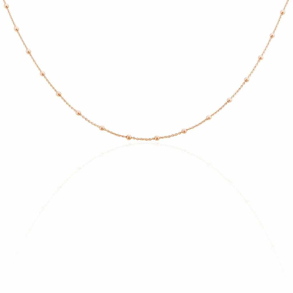 Histoire D'Or Collier Elea Argent Rose 1 Histoire D'Or Collier Elea Argent Rose